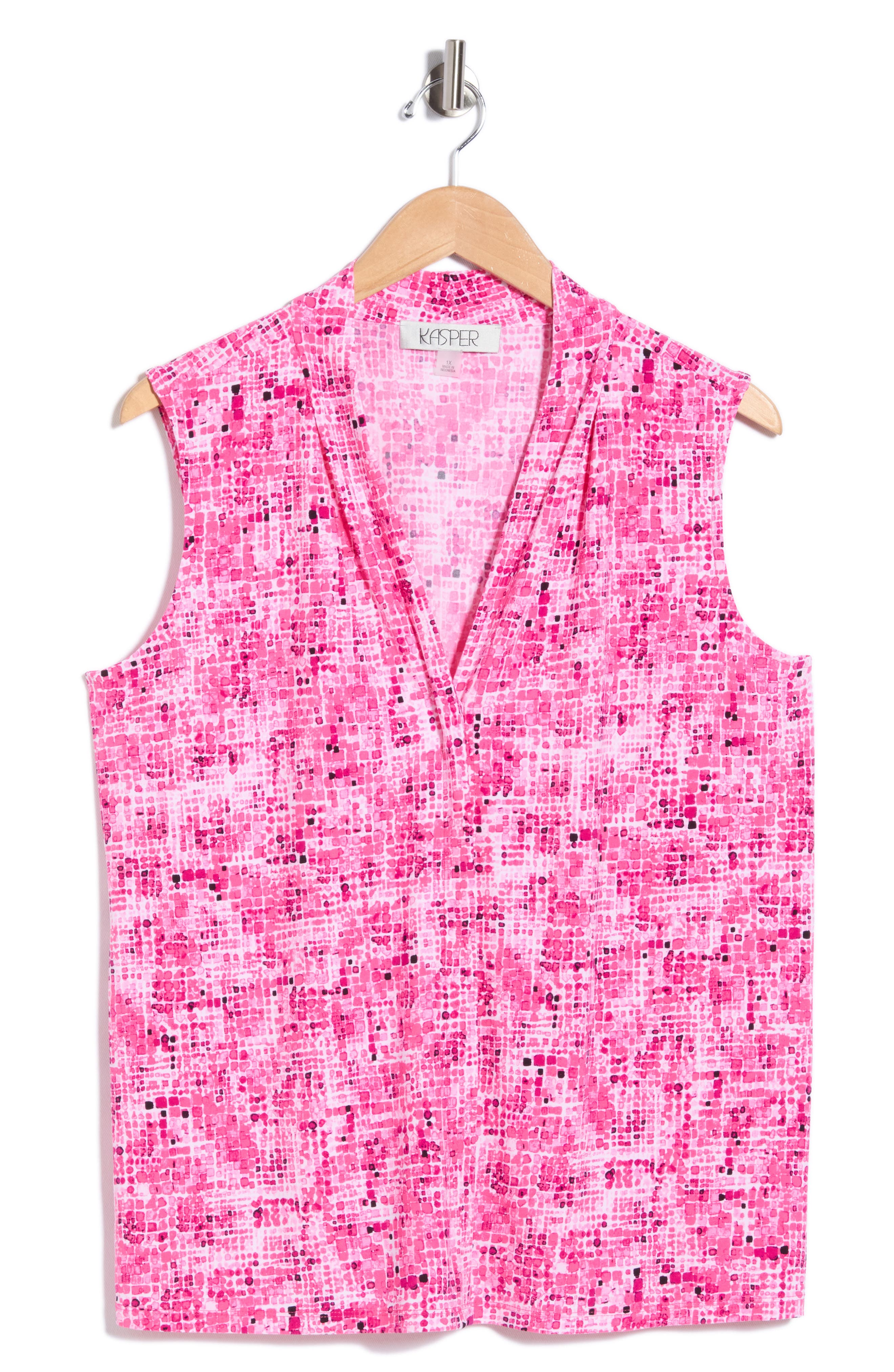 Printed Sleeveless Top