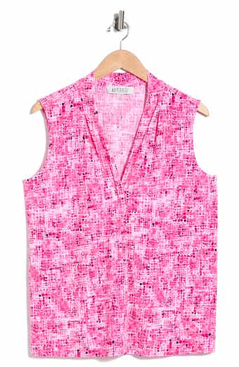 Printed Sleeveless Top