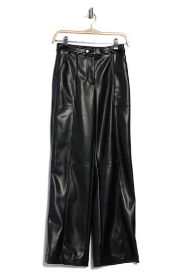 Simkhai Mackenzie Straight Leg Pants In Black