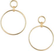 NORDSTROM RACK Slinky Ring Frontal Hoop Earrings