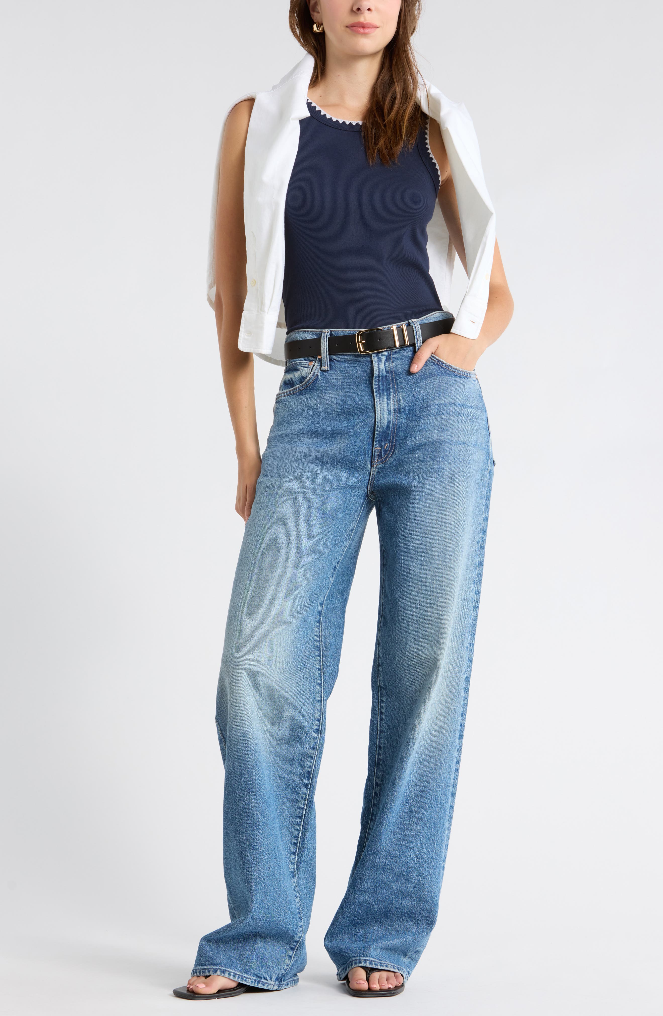 selected NAVY - WHITE TRIM