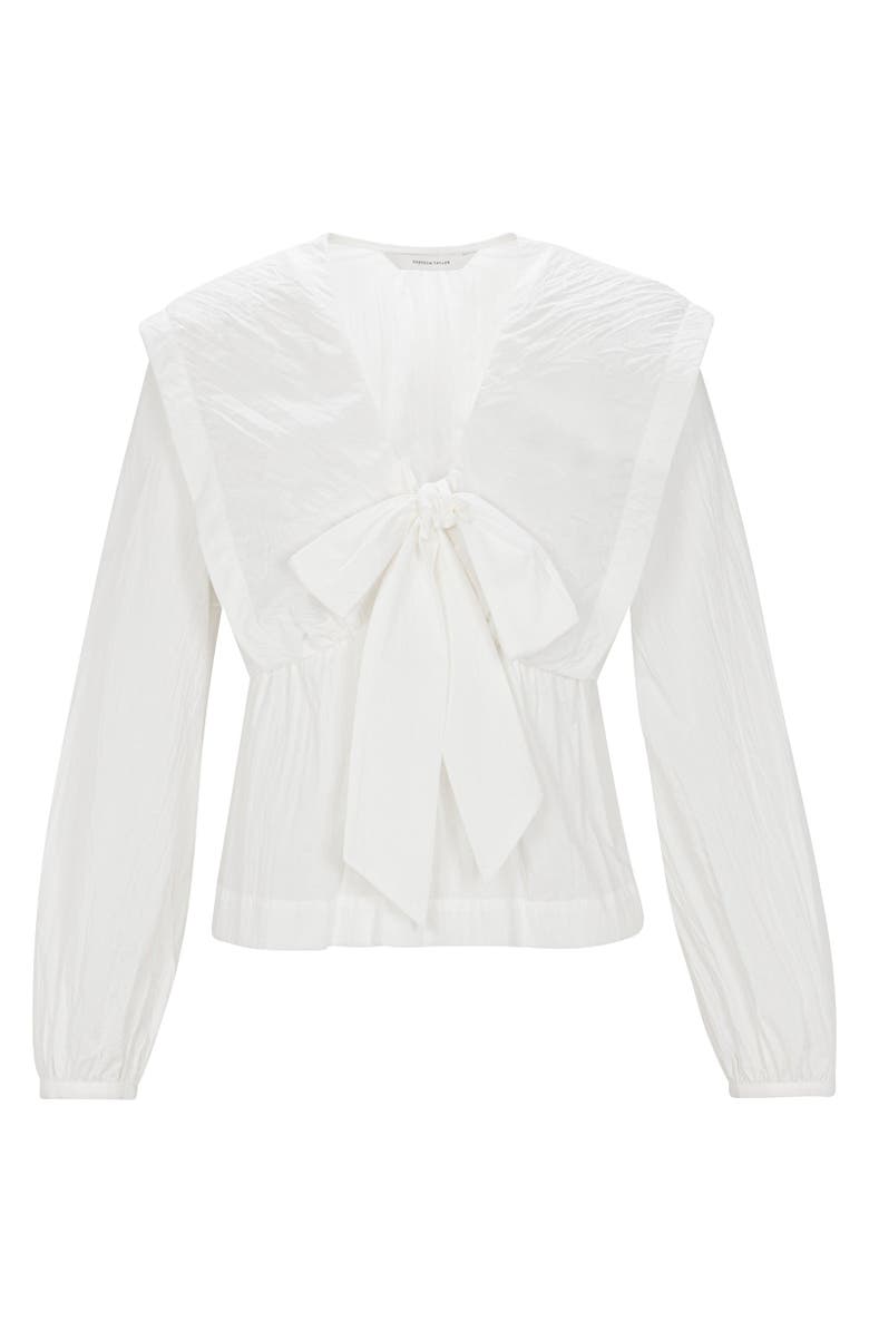 Rebecca Taylor Marietta Cape Blouse, Alternate, color, Milk