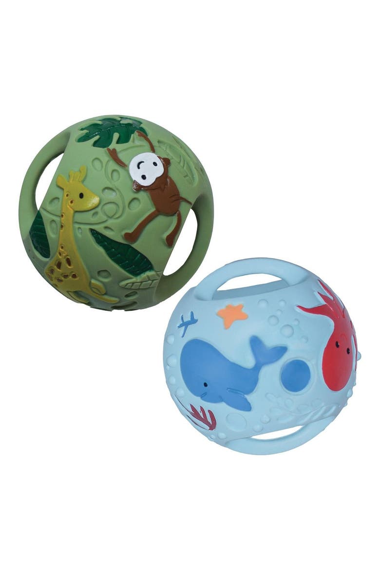 Multi-Sensory Grabbing Balls - Set of 2, Main, color, Multicolored
