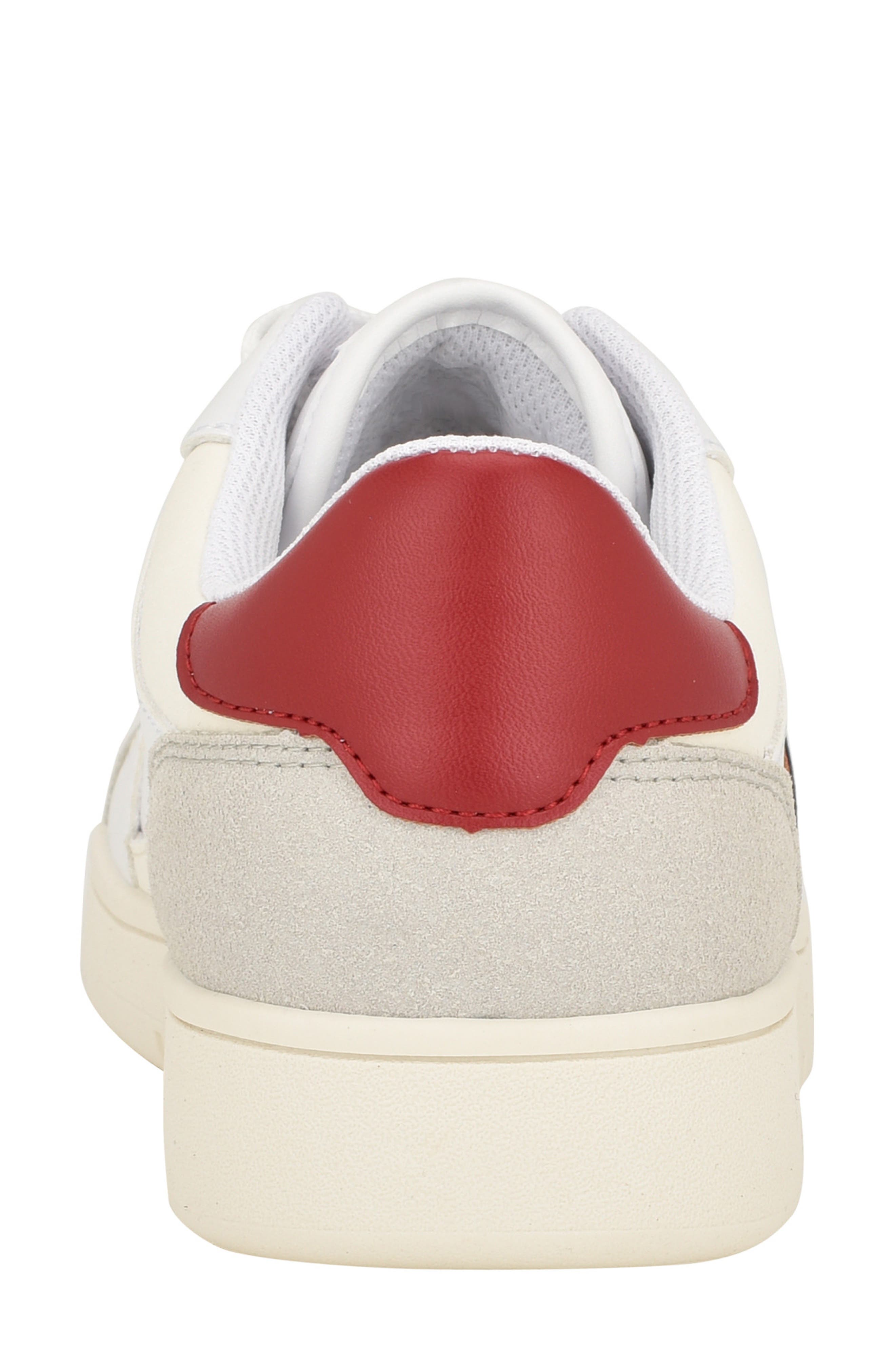 Tommy Hilfiger Amie Sneaker, Alternate, color, White/Galaxy Grey/Tropic Red