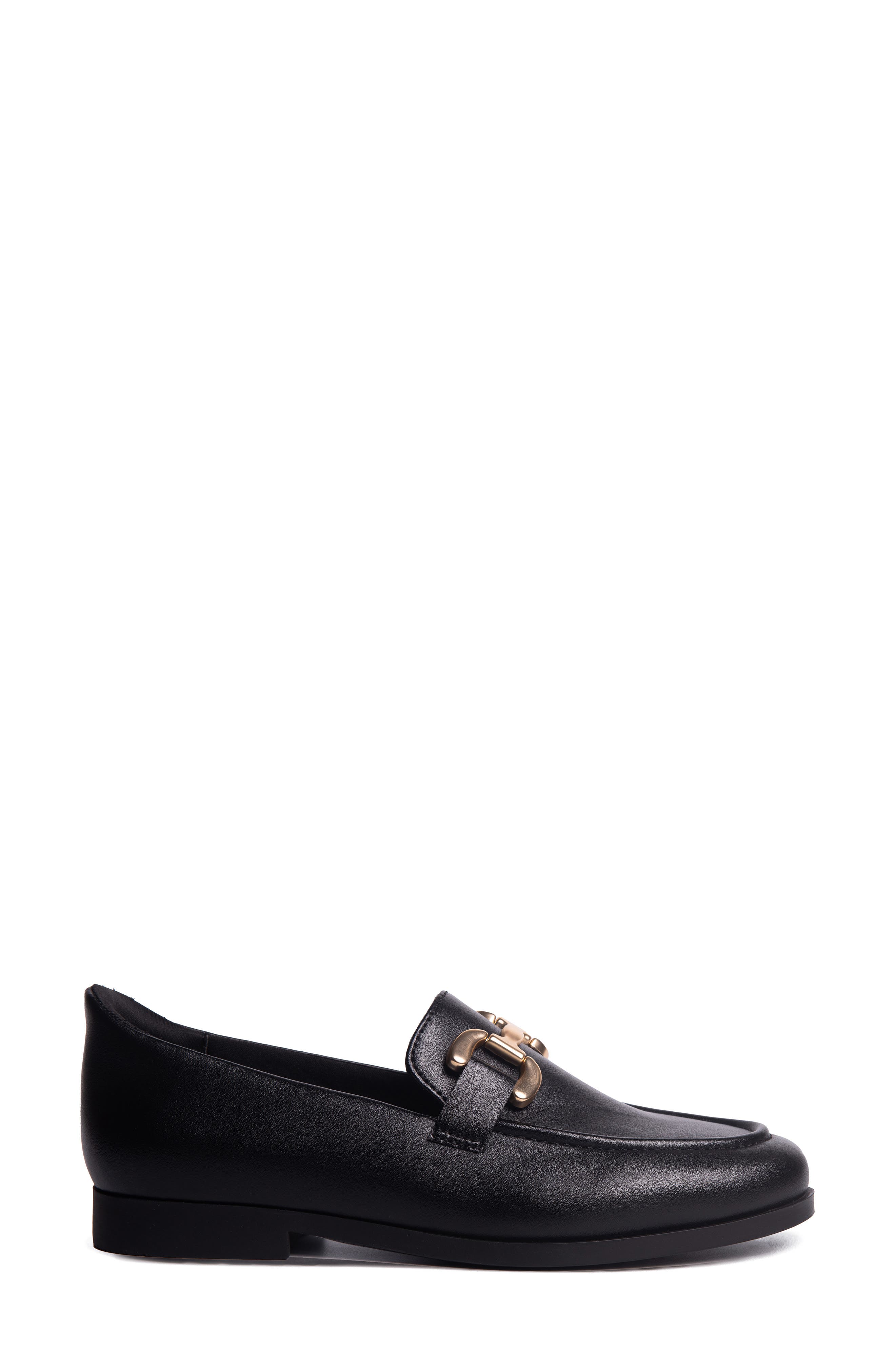 Marc Joseph New York Avery St. Hands Free Tech Bit Loafer, Alternate, color, Black Napa Leather
