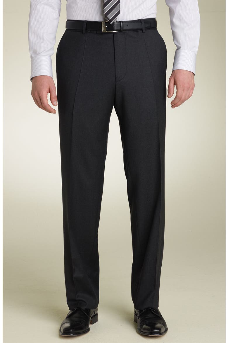 'Pasolini/Movie' Classic Fit Charcoal Wool Suit, Alternate, color, CHARCOAL