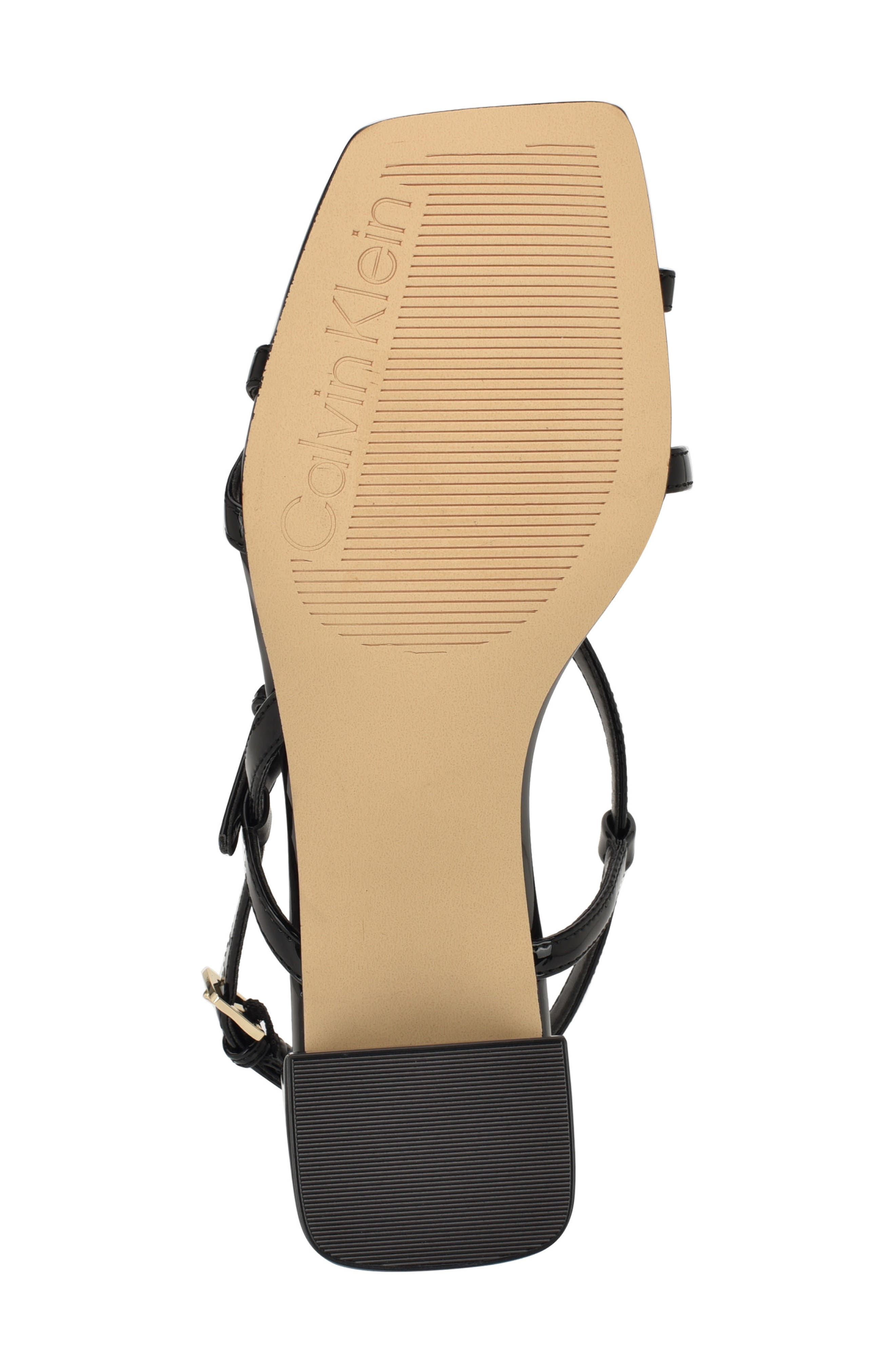 Calvin Klein Pandy Slingback Sandal, Alternate, color, Black