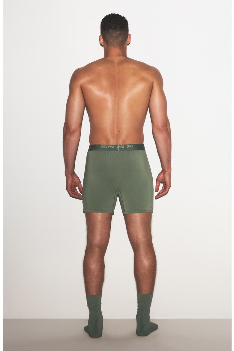 Stretch 3-Pack Knit Boxers, Alternate, color, LAUREL MULTI