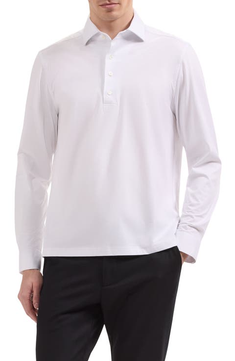 Devon OoohCotton® Solid Button-Up Shirt