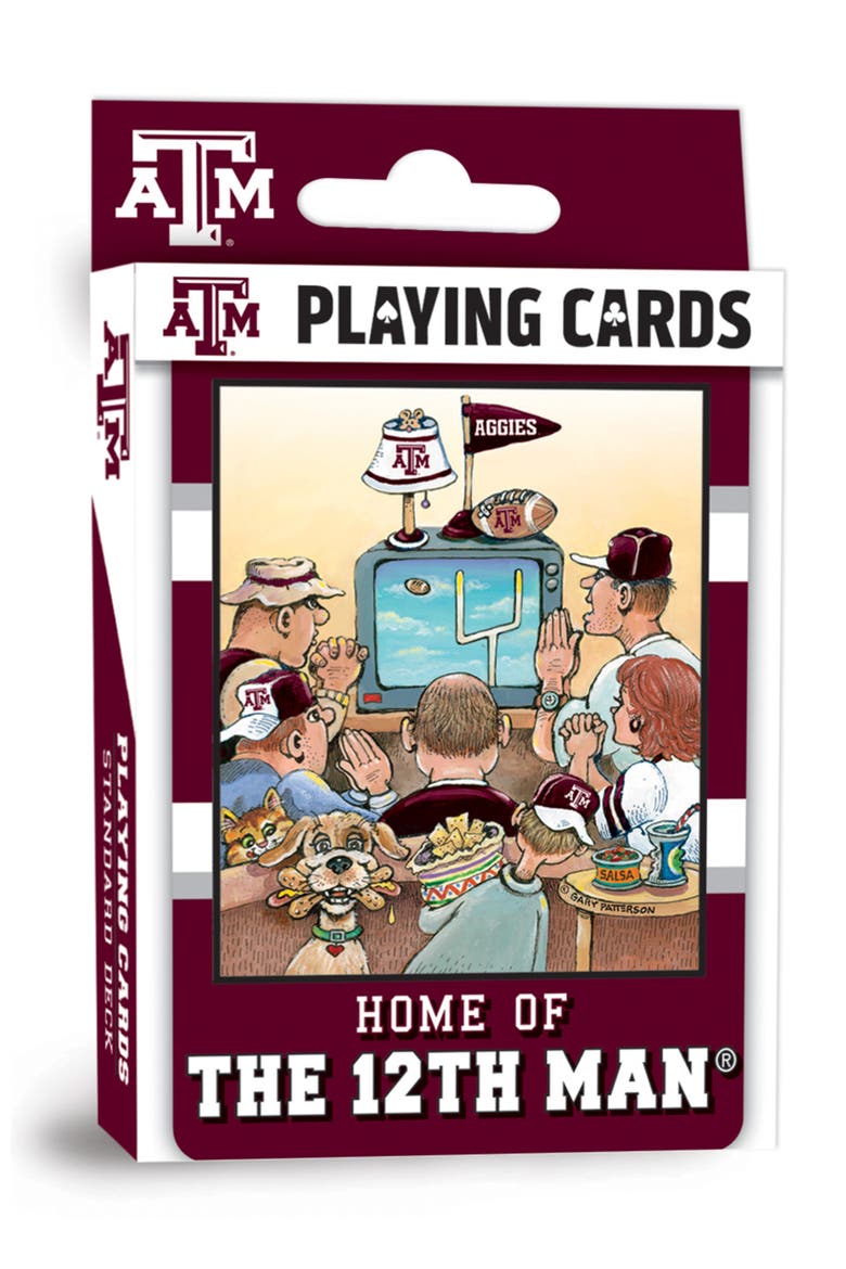 Texas A&M Aggies Fan Deck Playing Cards, Main, color, Multicolor
