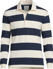 Lands' End Long Sleeve Rugby Shirt