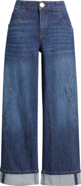Wit & Wisdom Wyatt High Waist Cuff Jeans