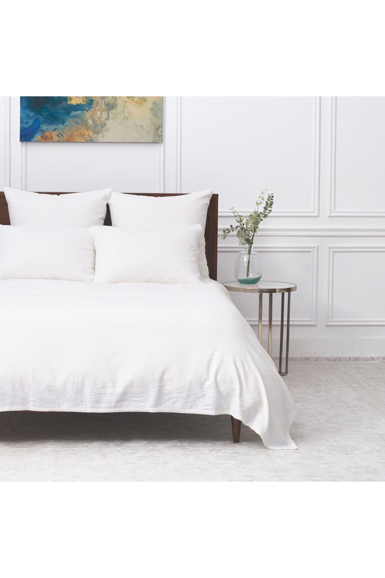 Elaine Dove Bedding Quilt Collection, Alternate, color, White