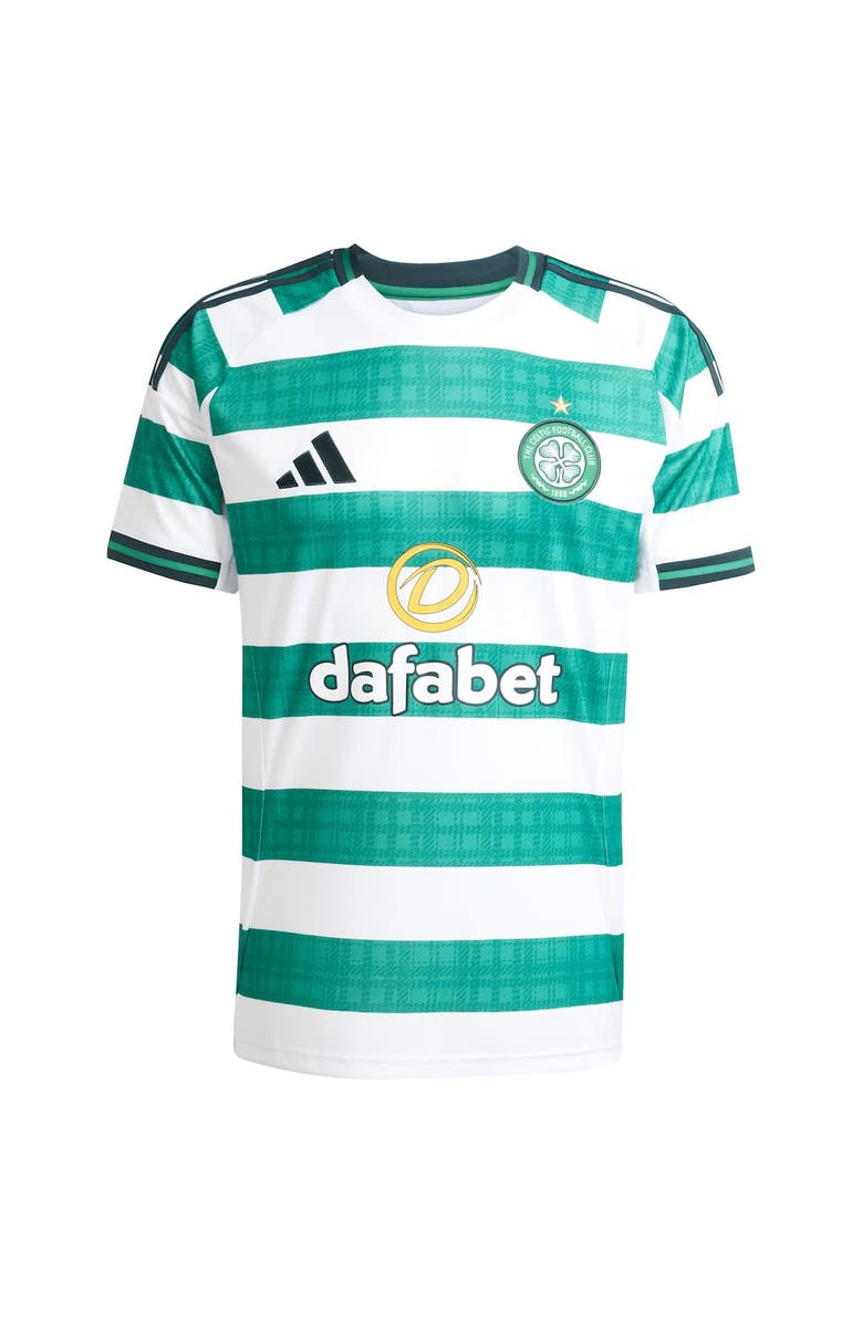 adidas Men's adidas White Celtic 2025/26 Home Replica Jersey, Alternate, color, White