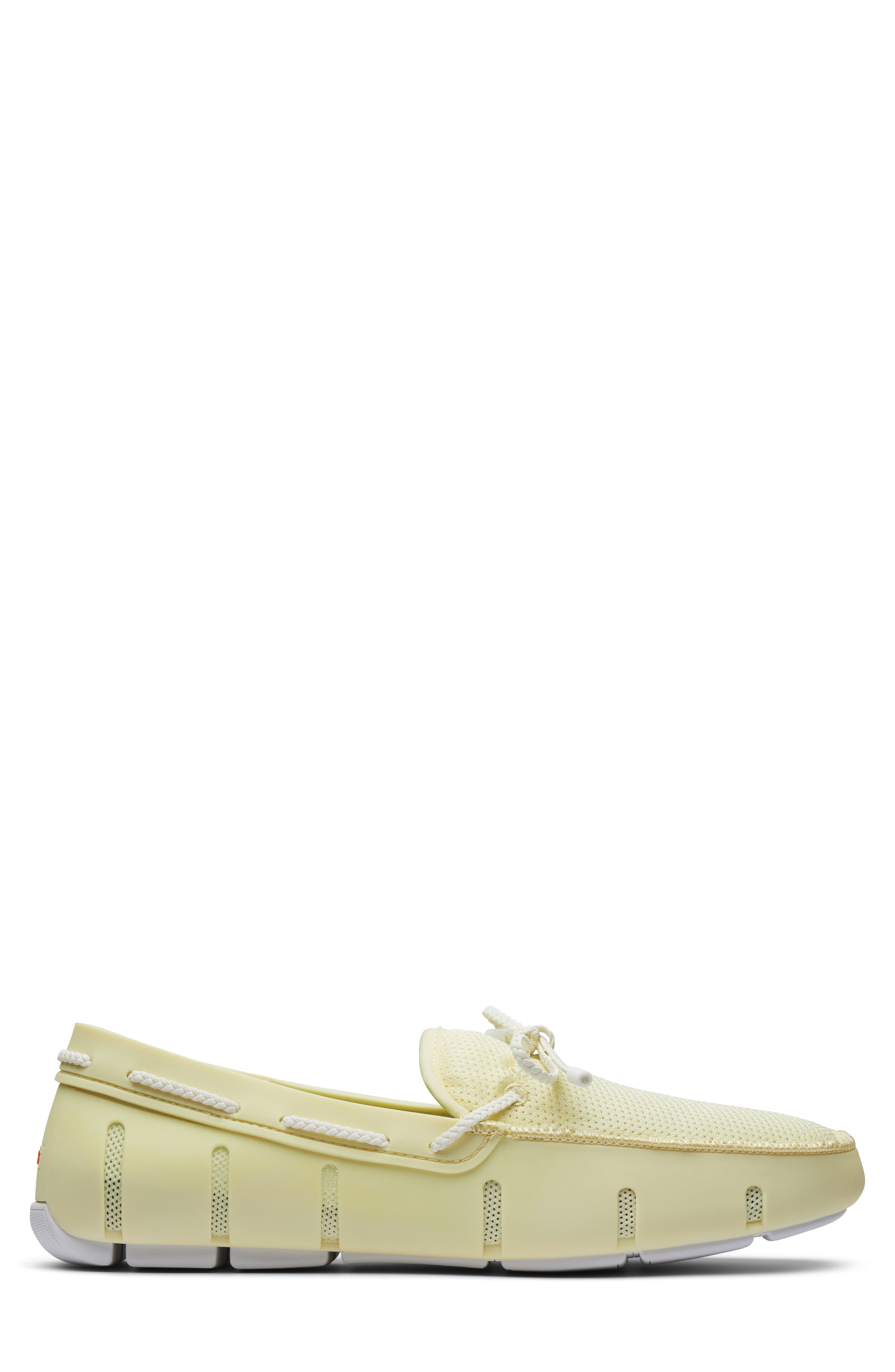 Lace Loafer, Alternate, color, YELLOW/ WHITE