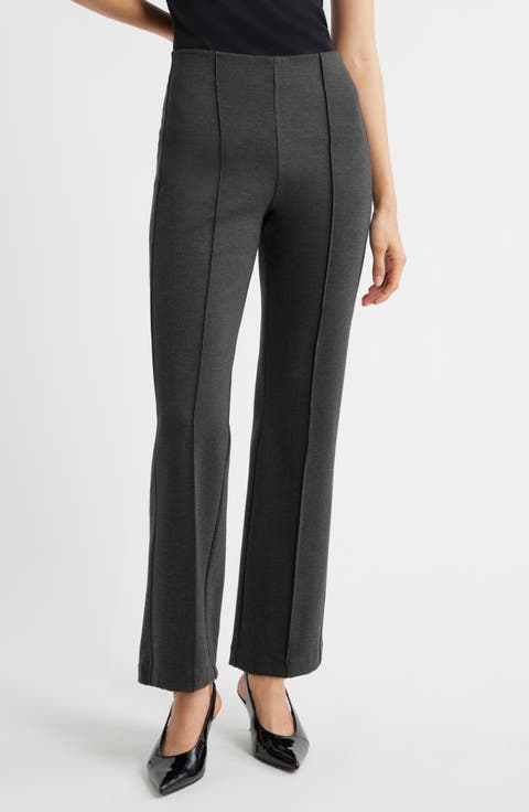 Pull-On Ponte Trousers