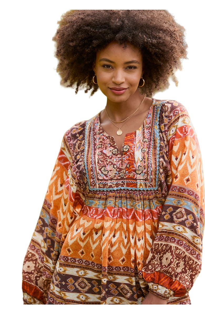 Joe Browns Blouson Sleeve Beaded Tunic, Main, color,