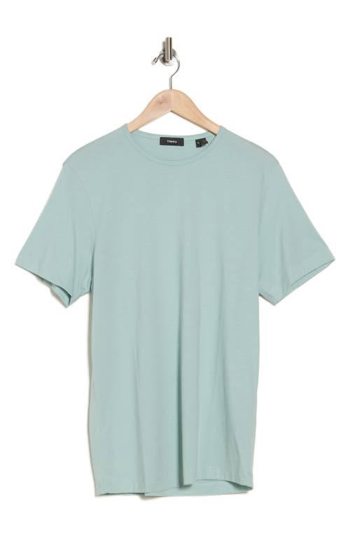 Theory Precise Cotton T-shirt In Drk Strts