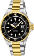 GV2 Liguria Two-Tone Swiss Automatic Bracelet Watch, 42mm