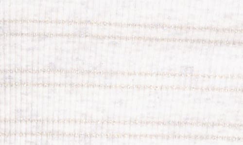 Thread & Supply Ellen Stretch Cotton Blend Rib Tank Top In White