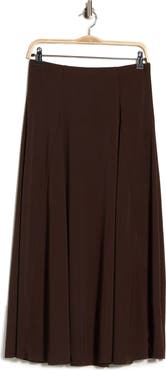 T Tahari Woven A-Line Skirt
