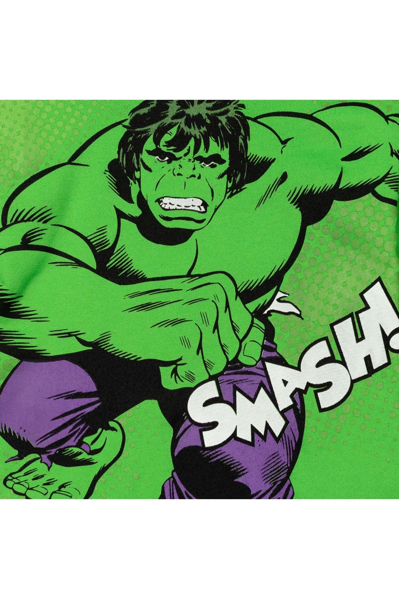 Fleece Pullover Hoodie, Alternate, color, Hulk Green