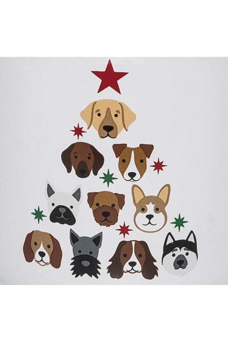 Dog Tree Mug, Alternate, color, White