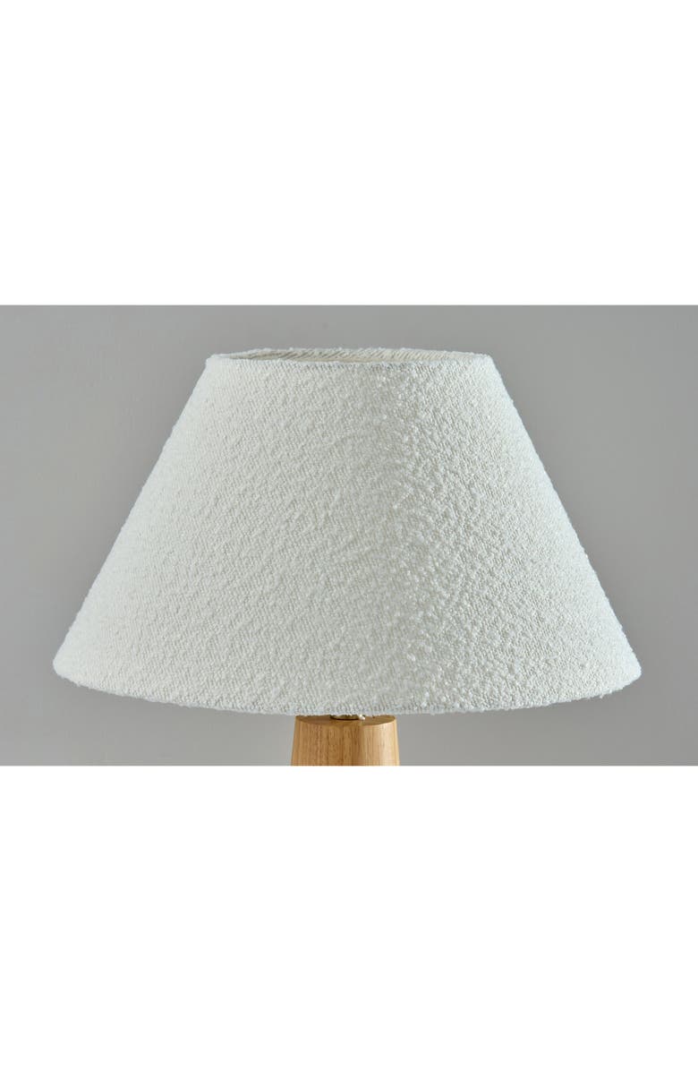 ADESSO LIGHTING Brayden Tapered Table Lamp, Alternate, color, Natural Wood
