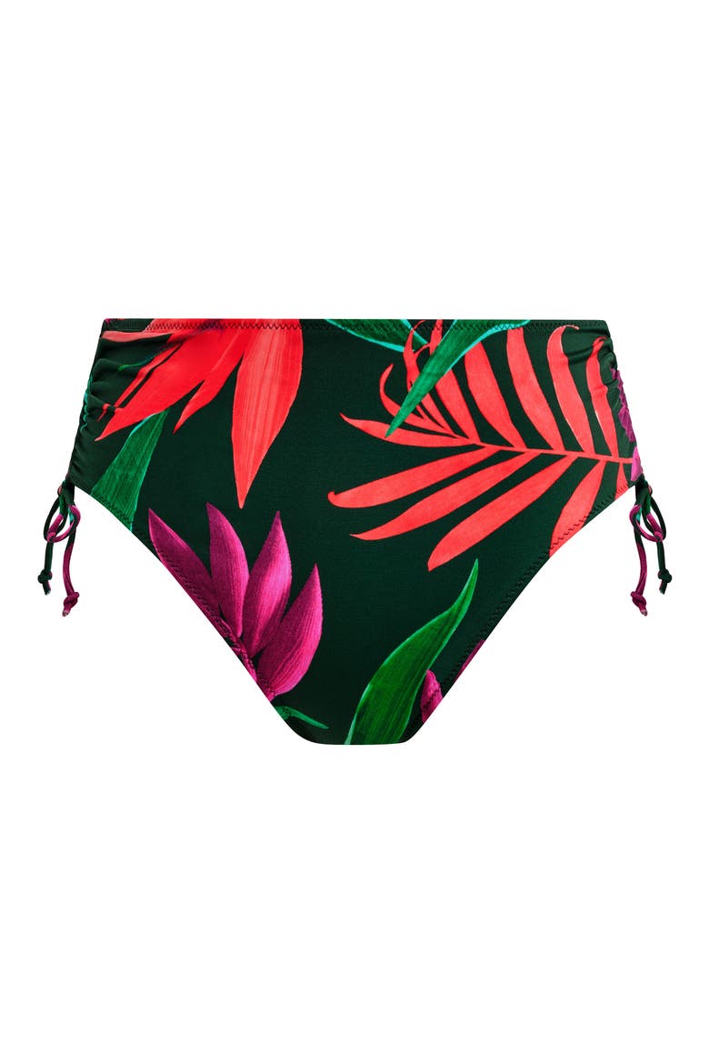 Pichola High Waist Bikini Bottoms, Alternate, color, MANGROVE