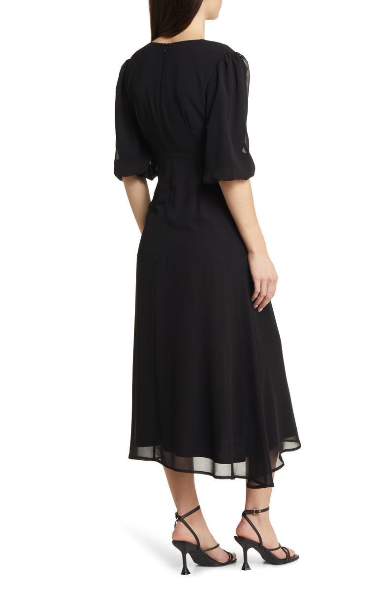 Chelsea28 Forget Me Not Gathered Waist Dress, Alternate, color,