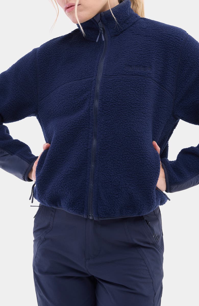 Halfdays Chapelle Water Repellent Fleece Jacket, Main, color,