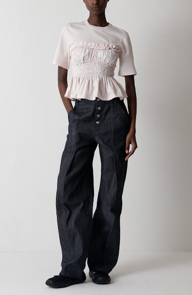 Cecilie Bahnsen Carmela Denim Trousers | Nordstrom