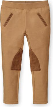 Hope & Henry Girls' Ponte Riding Pant, Infant