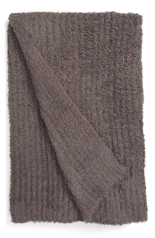 Barefoot Dreams ® Cozychic™ Rib Throw Blanket In Brown