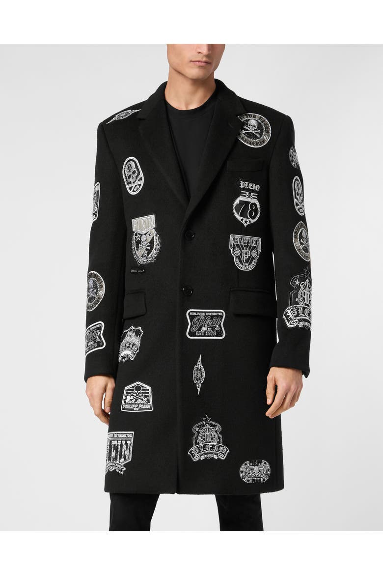 Coat Long Men, Main, color, black