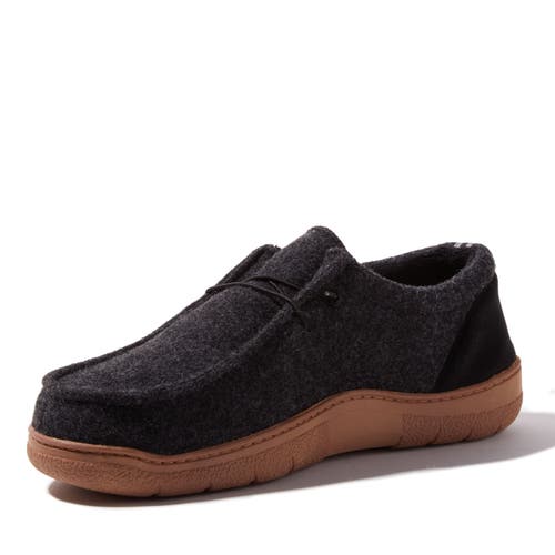 Dearfoams Bennett Closed Back Chukka Slipper In Black