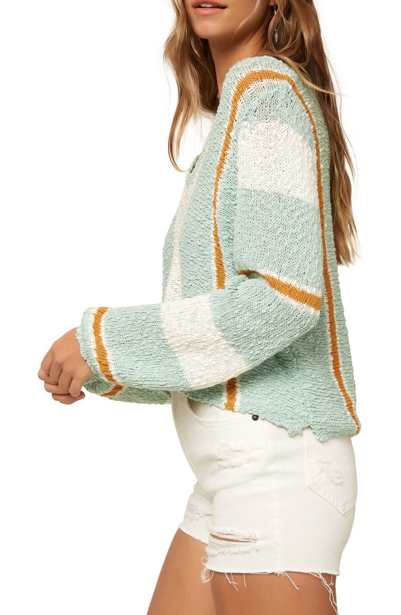 O'Neill Shores Stripe Sweater, Alternate, color, 