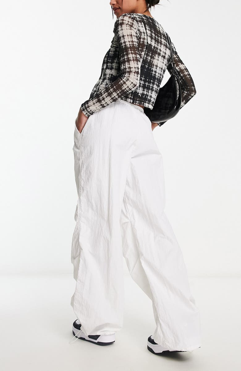 ASOS DESIGN Parachute Cargo Pants, Alternate, color, 