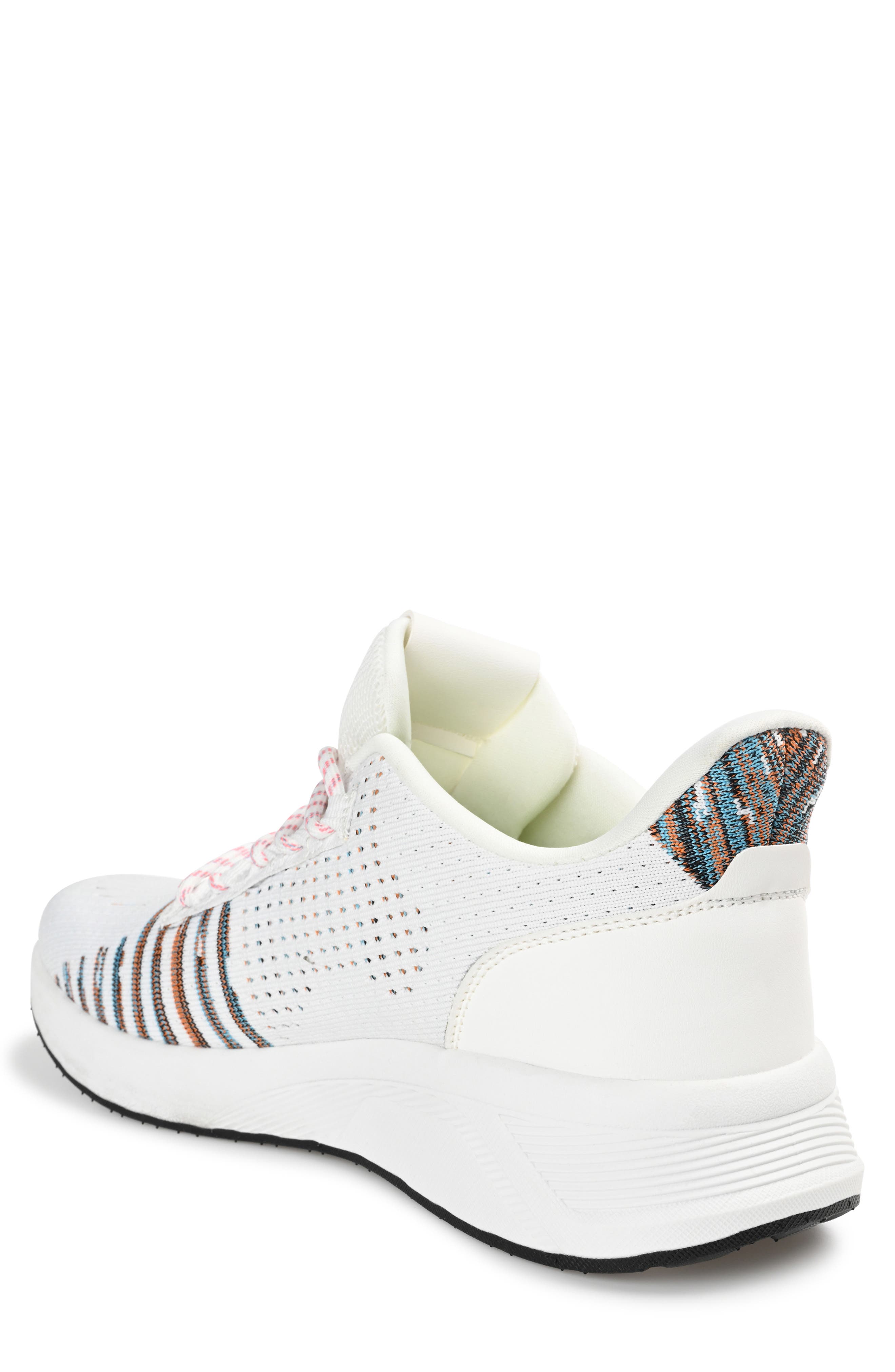 Brewer Knit Athleisure Sneaker, Alternate, color, WHITE