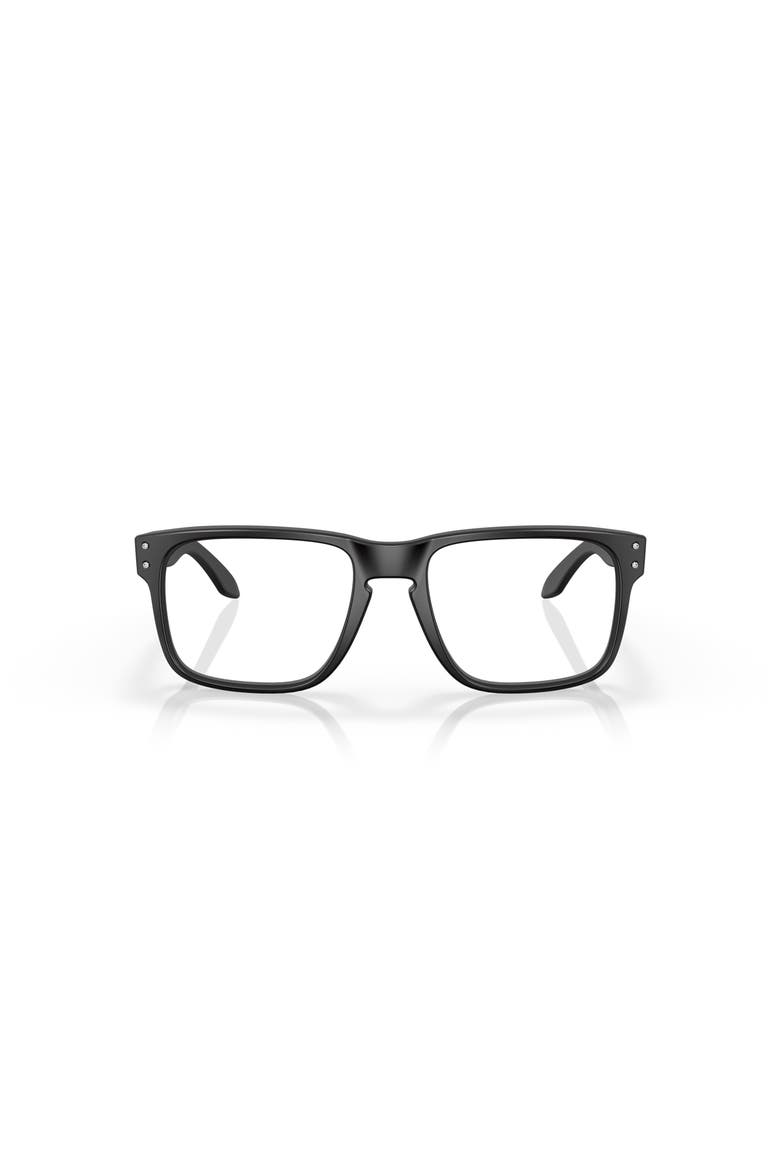 56mm Square optical glasses, Alternate, color, Black