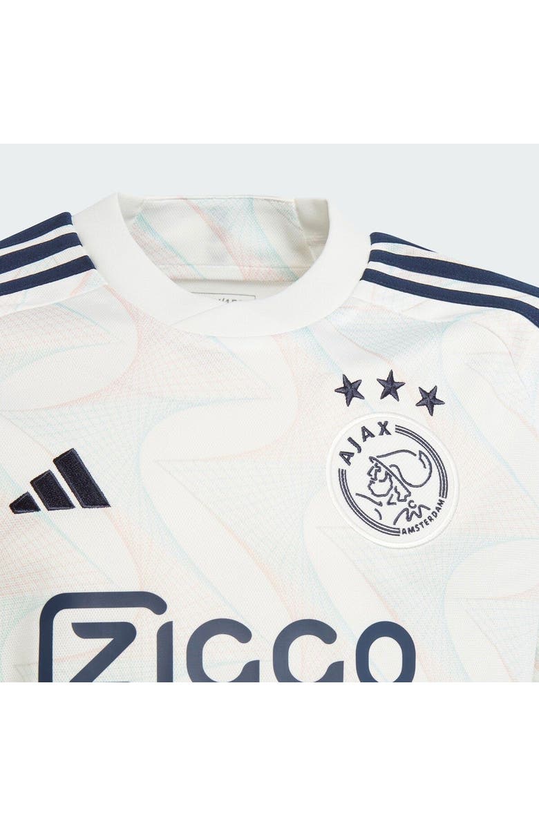 adidas Youth adidas White Ajax 2023/24 Away Replica Jersey, Alternate, color, 