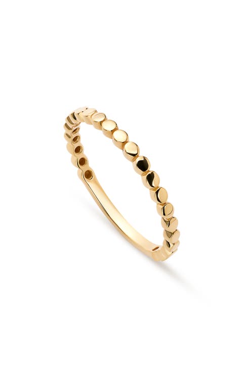 Solid Yellow Gold - Circles Ring