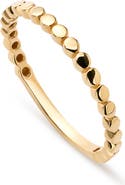 Ana Luisa Solid Yellow Gold - Circles Ring