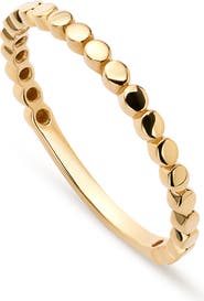 Ana Luisa Solid Yellow Gold - Circles Ring
