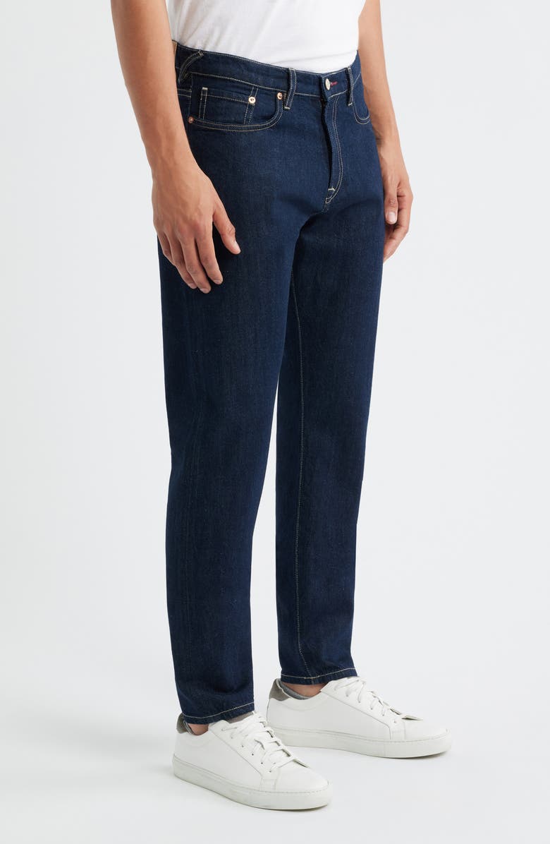 PS Paul Smith Tapered Fit Organic Cotton Jeans, Alternate, color, Rinse Wash
