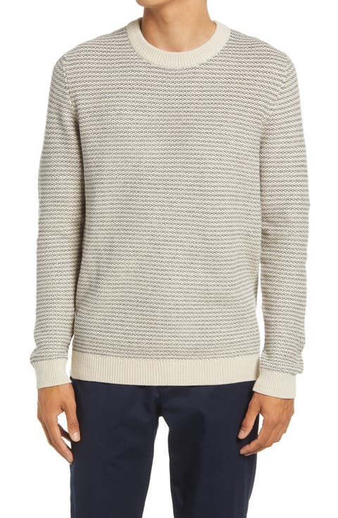Wes Crewneck Organic Cotton Blend Sweater