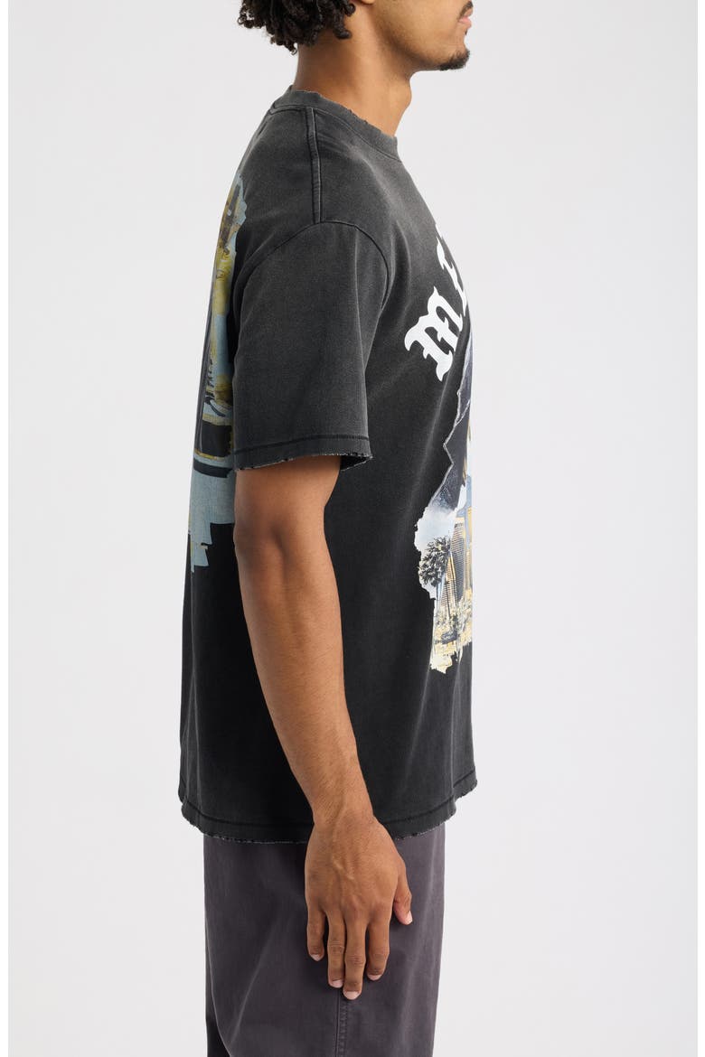 Old E Reaper Cotton Graphic T-Shirt, Alternate, color, VINTAGE BLACK