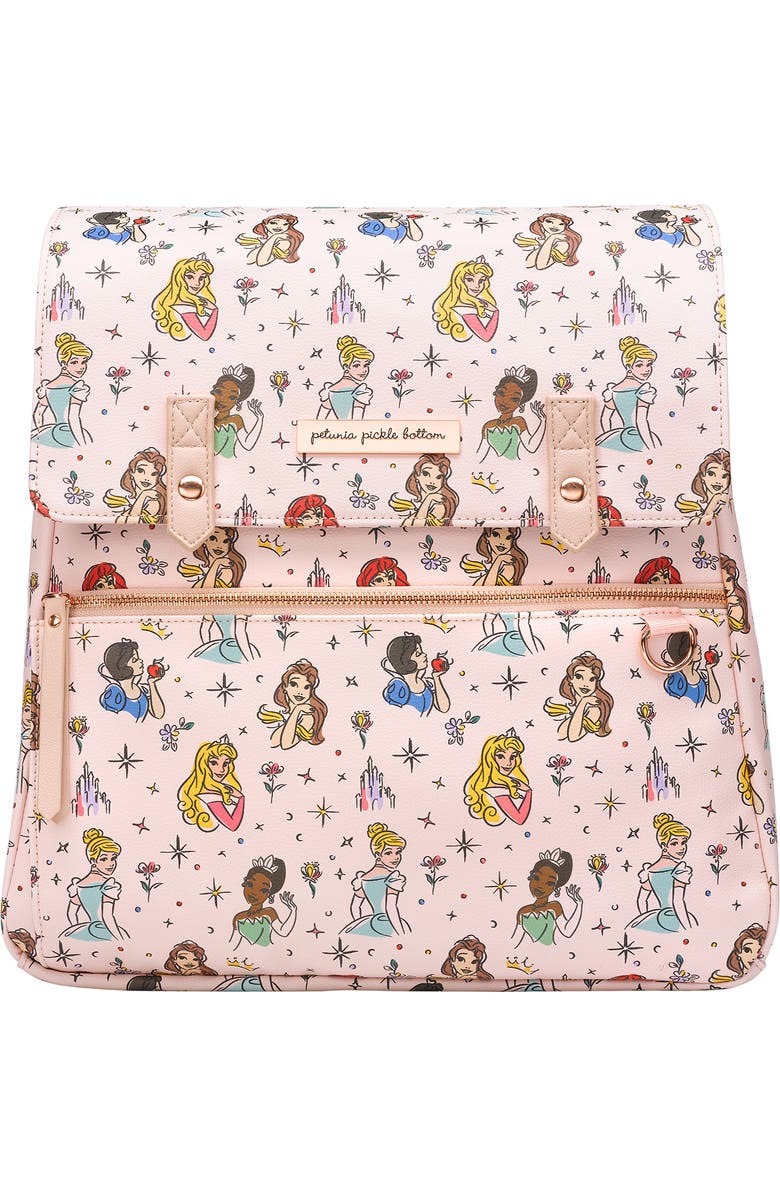 Petunia Pickle Bottom Disney<sup>®</sup> Princess Diaper Backpack, Main, color,
