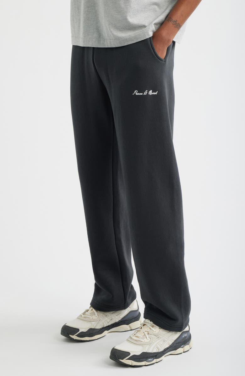 Museum of Peace & Quiet Signature Sweatpants, Alternate, color, Black