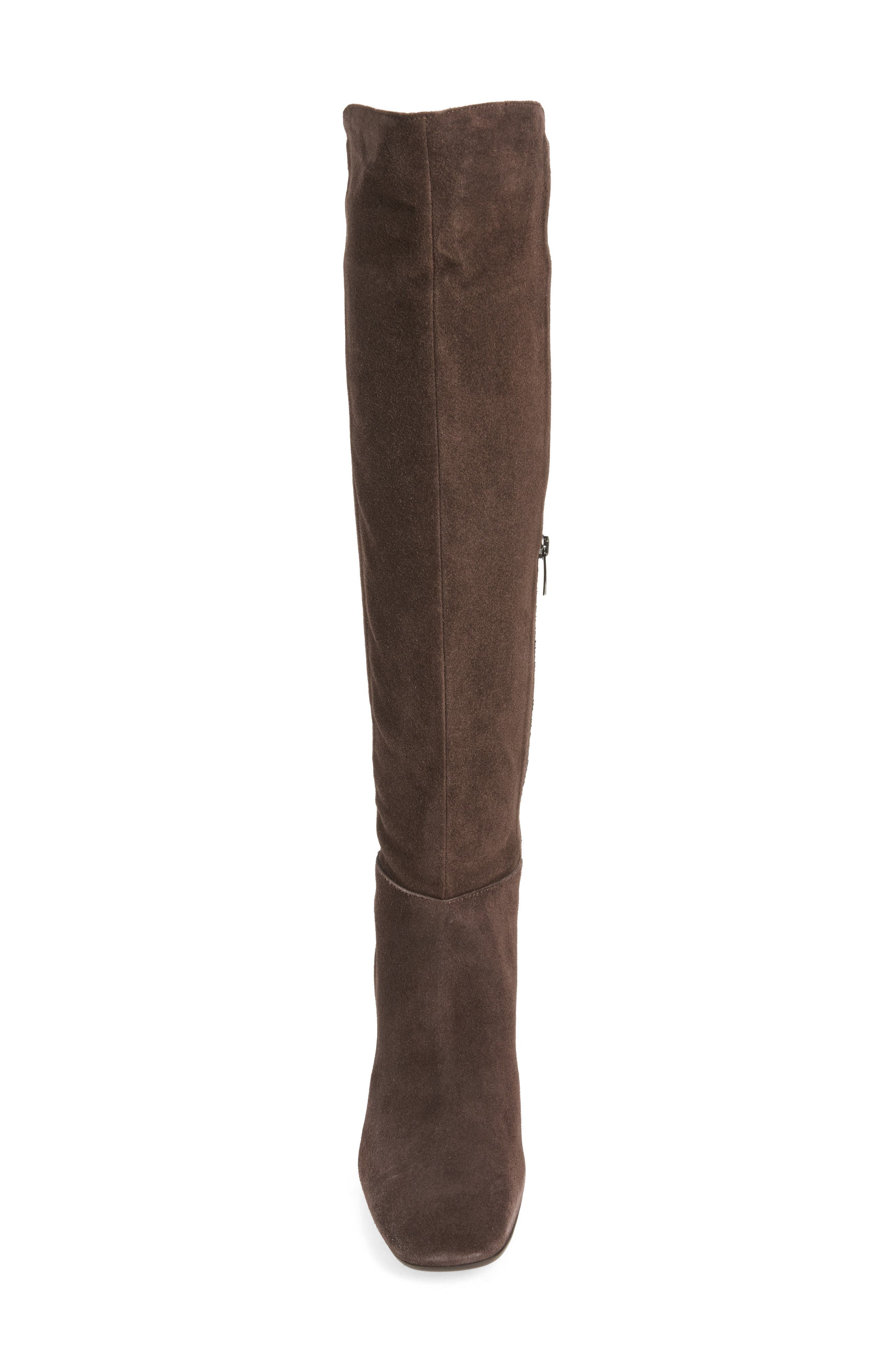 Brandice Over the Knee Boot, Alternate, color, CHOCOLATE BROWN SUEDE